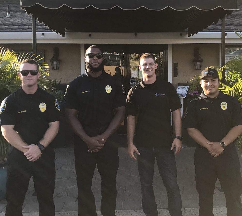 The One Shield Security Services team in North County San Diego